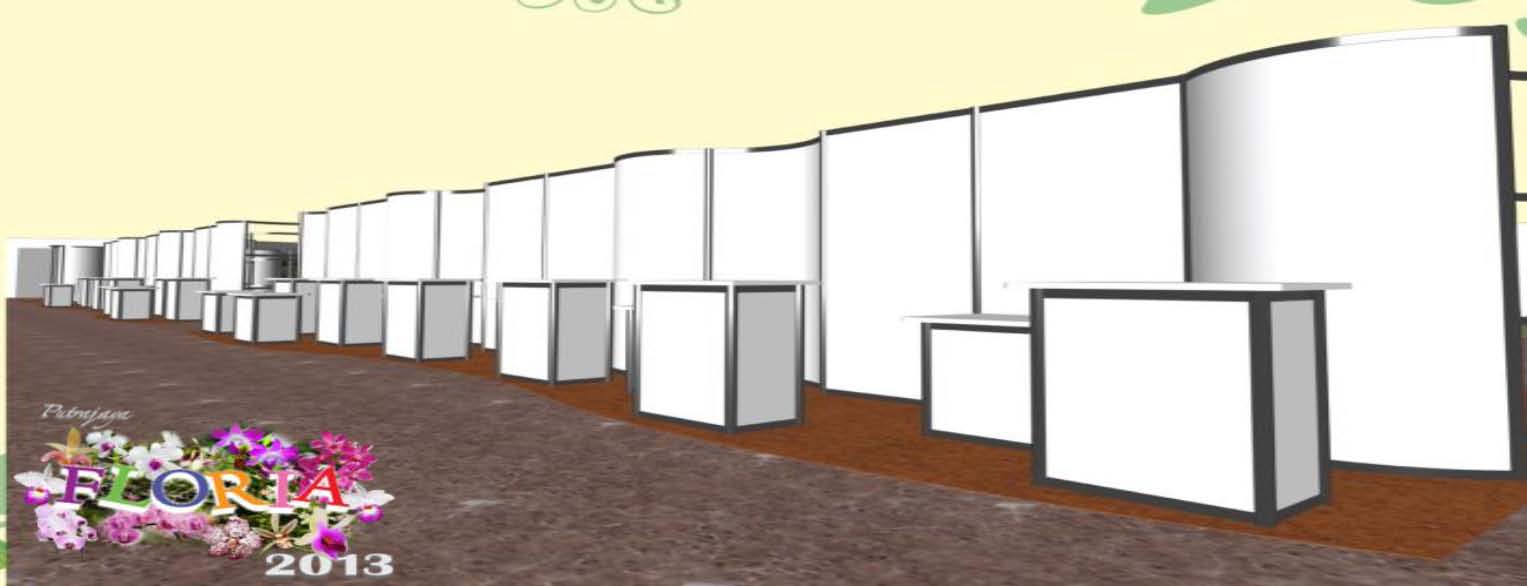 5 )  Potted Garden Design  - "Orchid Harmony"